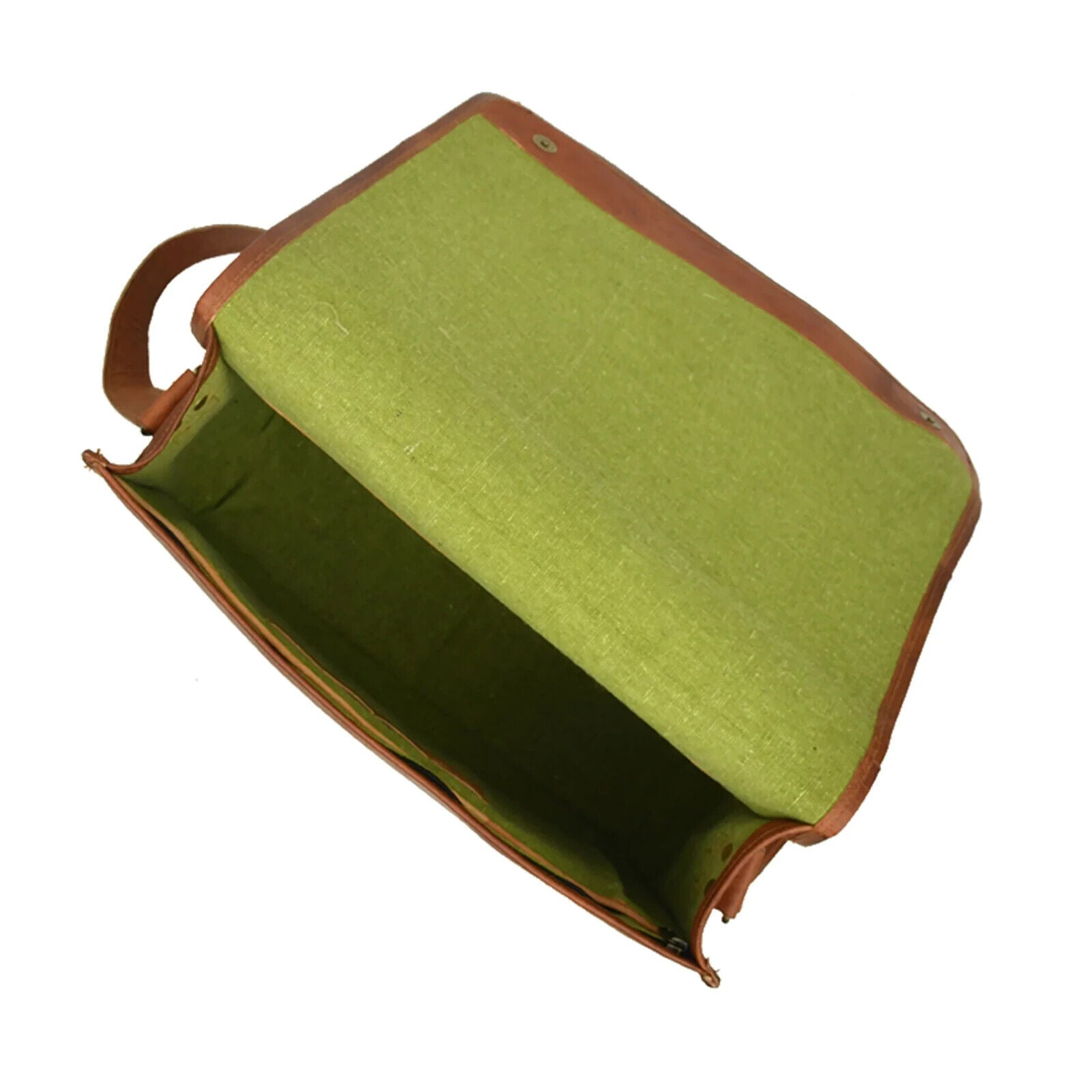 Bag Leather Well Crafted Messenger Shoulder Men Satchel Laptop School Briefcase 24Hr Smart